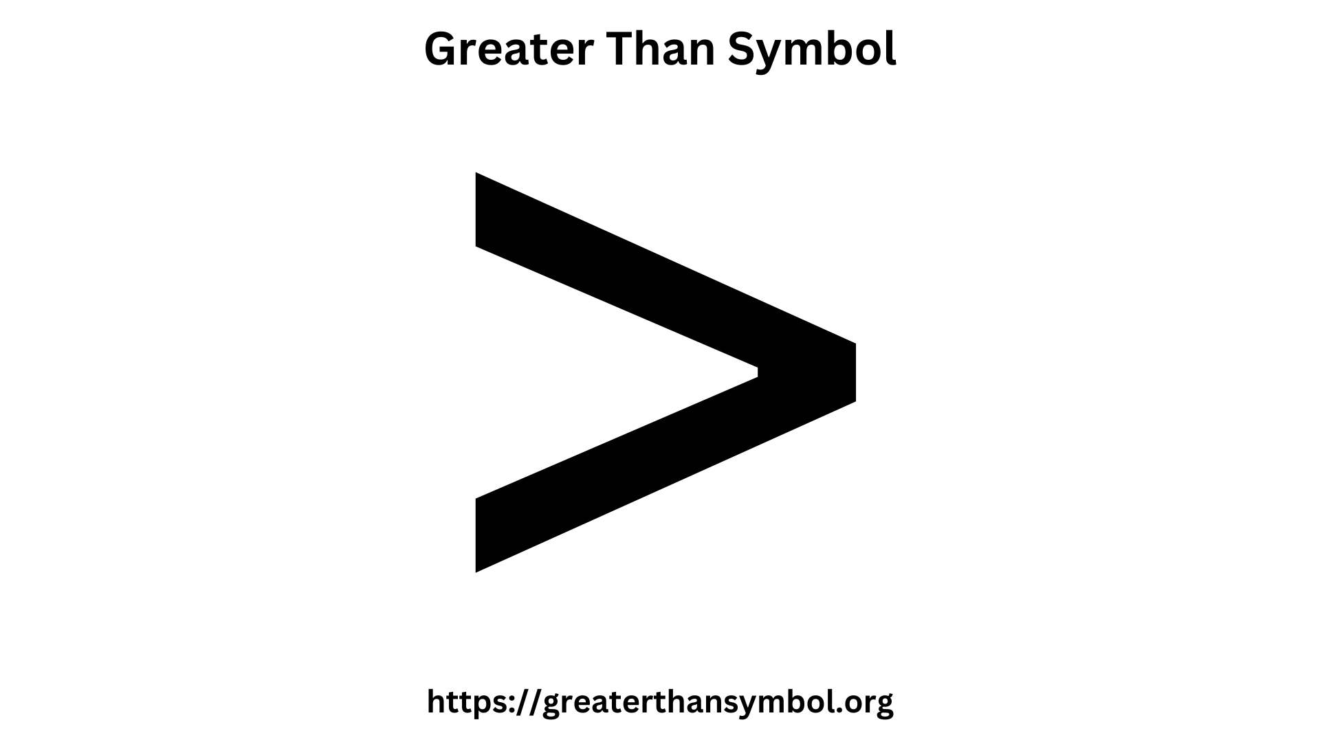 What Is The Greater Than Less Than Symbol Called